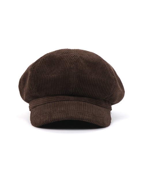 ACYM（アシーム）の「Corduroy volume キャスケット（キャスケット・レディース・ベージュ/ブラウン・FREE）」の3枚目の写真