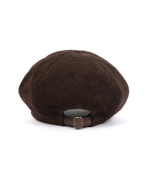 ACYM（アシーム）の「Corduroy volume キャスケット（キャスケット・レディース・ベージュ/ブラウン・FREE）」の5枚目の写真