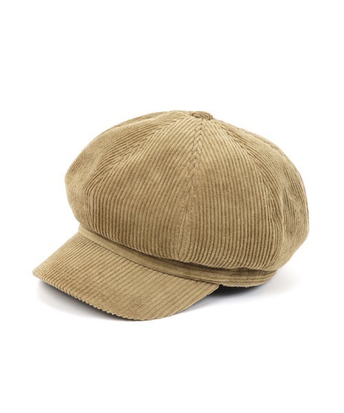 ACYM（アシーム）の「Corduroy volume キャスケット（キャスケット・レディース・ベージュ/ブラウン・FREE）」の12枚目の写真