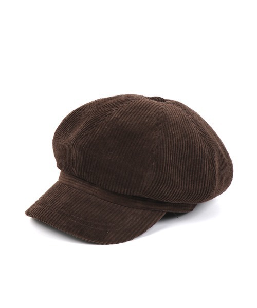 ACYM（アシーム）の「Corduroy volume キャスケット（キャスケット・レディース・ベージュ/ブラウン・FREE）」の18枚目の写真