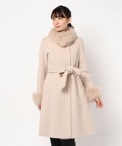 １着でも送料無料 Befoxファーメニーウェイガウンコート ノーカラージャケット Be Radiance ビーラディエンス のファッション通販 タノハタムラ Quality Com Py