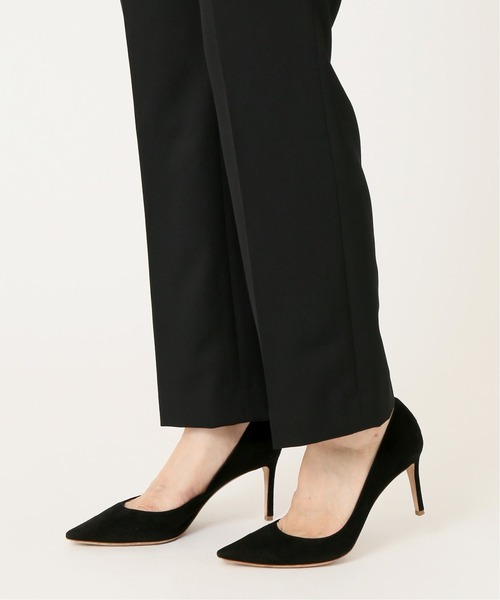 AP STUDIO（エーピーストゥディオ）の「ブラックストレートクロップドパンツ（その他パンツ・レディース・ブラック・38/36/34/40/32）」の7枚目の写真