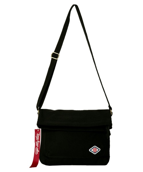 n'ee-ne（ネーネ）の「コットンキャンパス　フラップショルダーバック（ショルダーバッグ・レディース・ブラック/カーキ/アイボリー・FREE）」の20枚目の写真