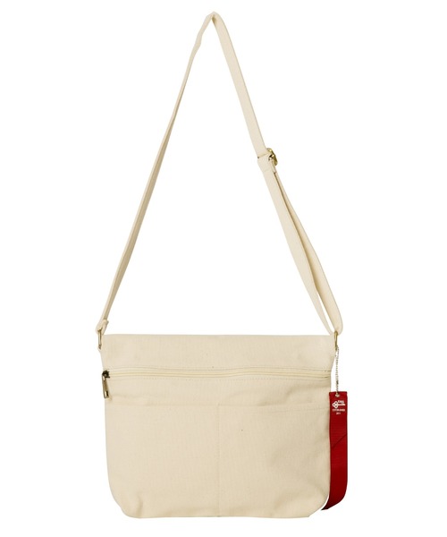 n'ee-ne（ネーネ）の「コットンキャンパス　フラップショルダーバック（ショルダーバッグ・レディース・ブラック/カーキ/アイボリー・FREE）」の15枚目の写真