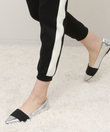 BEAUTY&YOUTH UNITED ARROWS | BYTF ∵レザーエラスティック ポインテッドトゥフラット¨◆(パンプス)