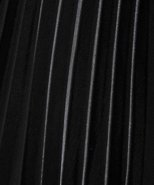 classicalelf（クラシカルエルフ）の「落ち感綺麗。マキシ丈プリーツスカート（スカート・レディース・グリーン/ブラック/モカ/ブルー・MEDIUM）」の10枚目の写真