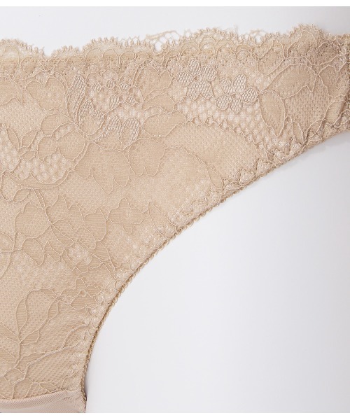 PEACH JOHN ブラジャーショーツセット クリーム色 ピーチローザノンワイヤーブラセット(BC70 ピンク): PEACH JOHN