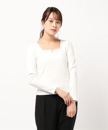 EGOIST | バストスリット長袖TOP(Tシャツ/カットソー)