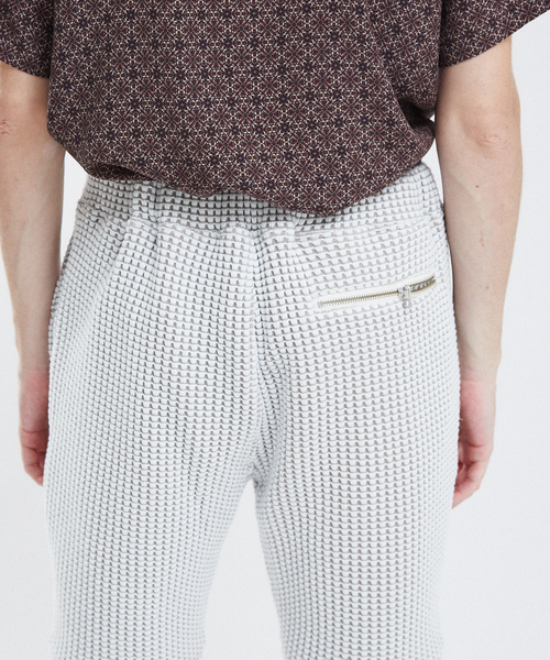 RECENCY OF MINE（リーセンシー オブ マイン）の「【Recency of Mine】オニワッフル　ショーツ（その他パンツ・メンズ・アイボリー/イエロー/ブルー・44/46/48）」の18枚目の写真