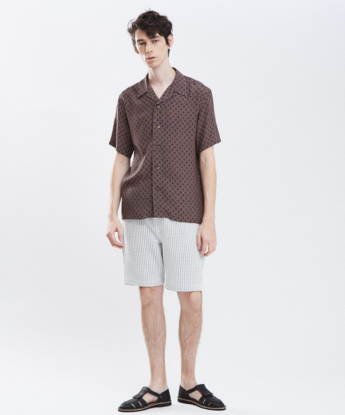 RECENCY OF MINE（リーセンシー オブ マイン）の「【Recency of Mine】オニワッフル　ショーツ（その他パンツ・メンズ・アイボリー/イエロー/ブルー・44/46/48）」の15枚目の写真