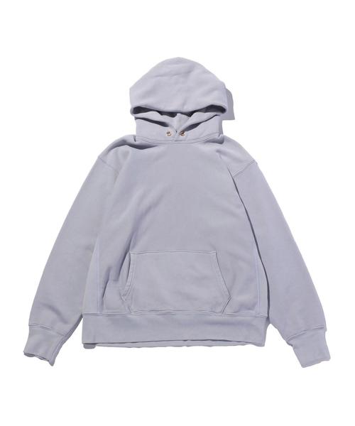 LES TIEN（レスティエン）の「＜LES TIEN＞ CROPPED HOODIE/パーカー（パーカー・メンズ・オフホワイト/グレー/ライラック・LARGE/MEDIUM）」の3枚目の写真