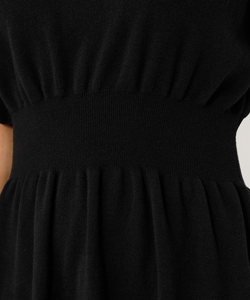 AZUL by moussy(アズールバイマウジー)の「2WAY WAIST SHIRRING KNIT PO/2WAYウエストシリングニットプルオーバー【MOOK52掲載 90483】(ニット/セーター・レディース・ダークオレンジ/ライトベージュ/ブラック・SMALL/MEDIUM)」の21枚目の写真