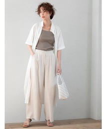 fifth | リネンライクシャツワンピース(ワンピース)