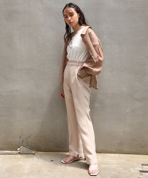 one after another NICE CLAUP(ワンアフターアナザーナイスクラップ)の「クリアフラットサンダル(サンダル・レディース・シルバー/ゴールド/クリア・SMALL/MEDIUM/LARGE)」の19枚目の写真