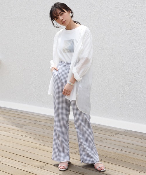 one after another NICE CLAUP(ワンアフターアナザーナイスクラップ)の「クリアフラットサンダル(サンダル・レディース・シルバー/ゴールド/クリア・SMALL/MEDIUM/LARGE)」の13枚目の写真