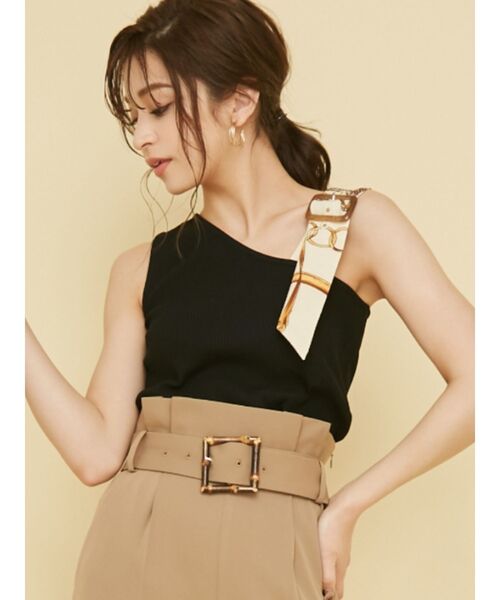 RESEXXY（リゼクシー）の「スカーフモチーフトップス（タンクトップ  