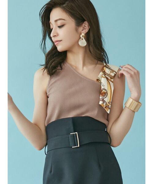 RESEXXY（リゼクシー）の「スカーフモチーフトップス（タンクトップ  