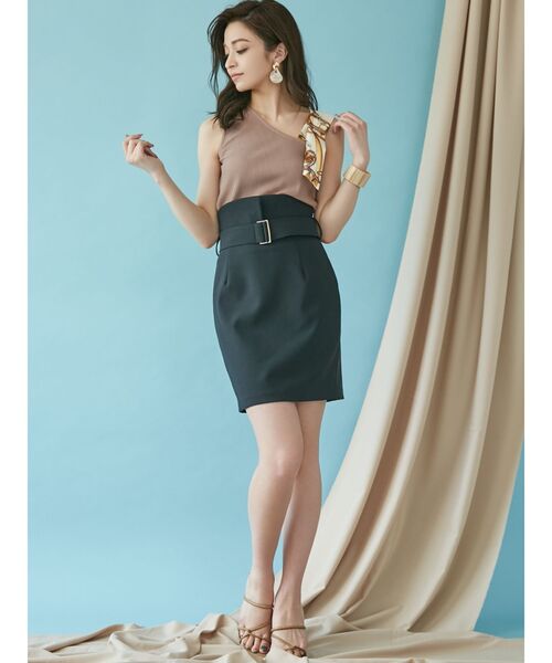 RESEXXY（リゼクシー）の「スカーフモチーフトップス（タンクトップ  