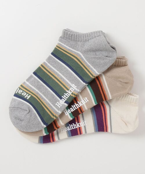 Healthknit（ヘルスニット）の「【Healthknit】3足セット 柄 デザインくるぶしソックス（ソックス/靴下・メンズ・その他6/その他7/その他2/その他5/その他8/その他1/その他3/その他4/その他10/その他9/その他11/ホワイト/その他12/その他13/その他16/その他14/その他15/その他17/その他18/その他25/その他19/その他22/その他24/その他20/その他21/その他23/その他26/その他27/その他28/その他29/その他30/その他31・M/FREE/S）」の19枚目の写真