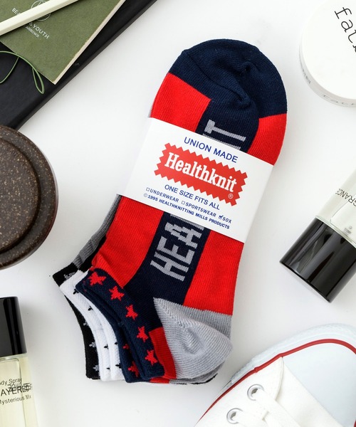 Healthknit（ヘルスニット）の「【Healthknit】3足セット 柄 デザインくるぶしソックス（ソックス/靴下・メンズ・その他6/その他7/その他2/その他5/その他8/その他1/その他3/その他4/その他10/その他9/その他11/ホワイト/その他12/その他13/その他16/その他14/その他15/その他17/その他18/その他25/その他19/その他22/その他24/その他20/その他21/その他23/その他26/その他27/その他28/その他29/その他30/その他31・M/FREE/S）」の9枚目の写真