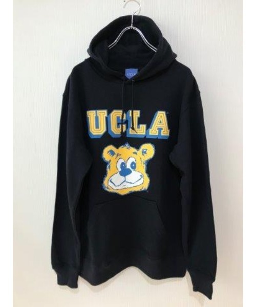 UCLA(ユーシーエルエー)の「UCLA/ユーシーエルエー ベアーカレッジプリント プルパーカー(パーカー・メンズ・ブラック/ネイビー・MEDIUM/LARGE)」の5枚目の写真