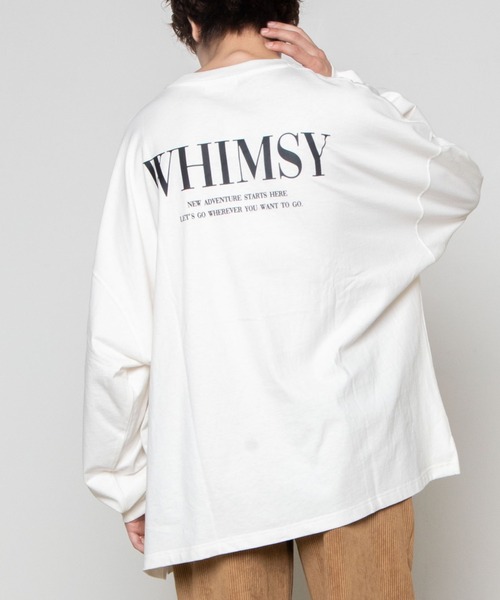 WEGO（ウィゴー）の「WEGO/バルーンプリントビッグシルエットロンT（Tシャツ/カットソー・メンズ・ブラック/ホワイト/グレー・MEDIUM/LARGE）」の2枚目の写真