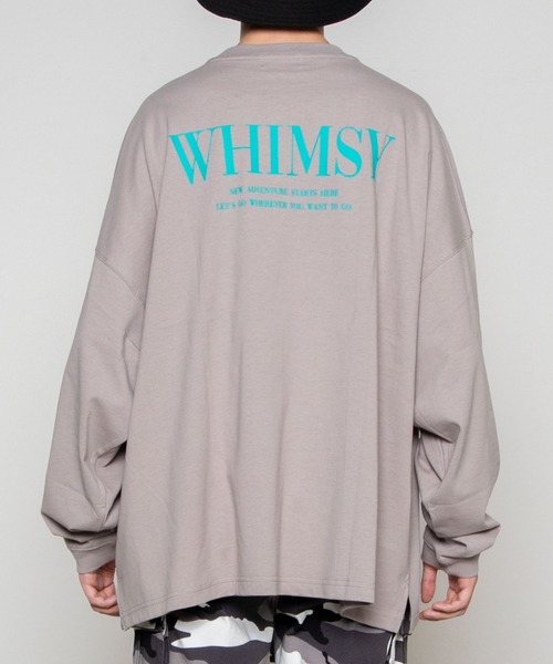 WEGO（ウィゴー）の「WEGO/バルーンプリントビッグシルエットロンT（Tシャツ/カットソー・メンズ・ブラック/ホワイト/グレー・MEDIUM/LARGE）」の21枚目の写真