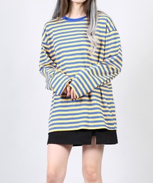 DING | DING/ボーダーロンT(Tシャツ/カットソー)