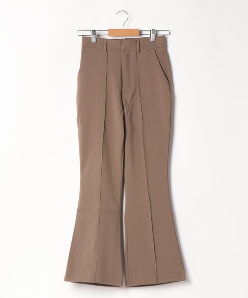 SpRay（スプレイ）の「センタ－シ－ムセミフレアパンツ（その他パンツ・レディース・ブラック/パープル/グリーン/アイボリー/モカ/ピンク系その他・SMALL/MEDIUM/LARGE）」の19枚目の写真