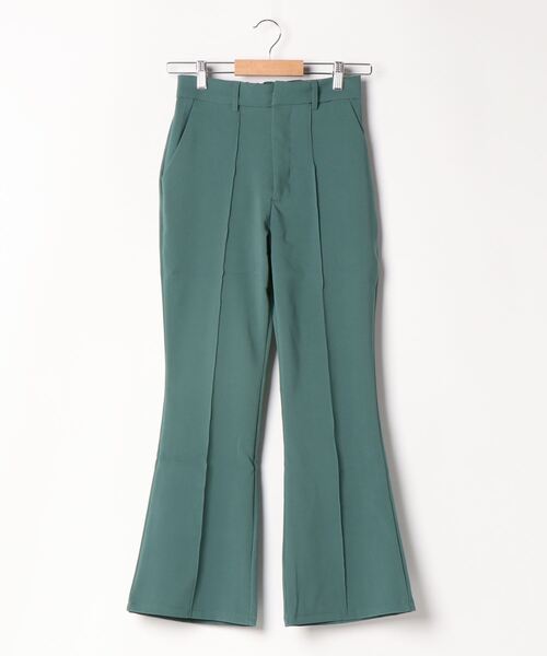 SpRay（スプレイ）の「センタ－シ－ムセミフレアパンツ（その他パンツ・レディース・ブラック/パープル/グリーン/アイボリー/モカ/ピンク系その他・SMALL/MEDIUM/LARGE）」の20枚目の写真