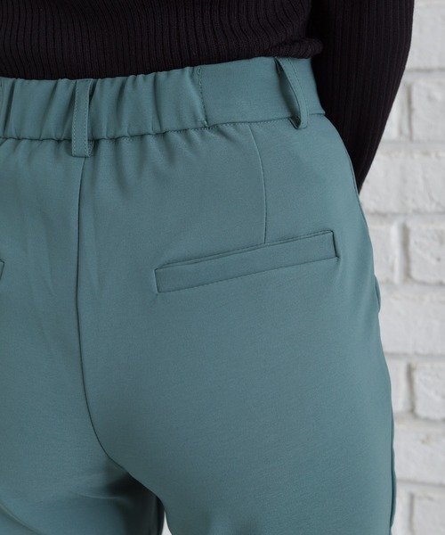 SpRay（スプレイ）の「センタ－シ－ムセミフレアパンツ（その他パンツ・レディース・ブラック/パープル/グリーン/アイボリー/モカ/ピンク系その他・SMALL/MEDIUM/LARGE）」の12枚目の写真