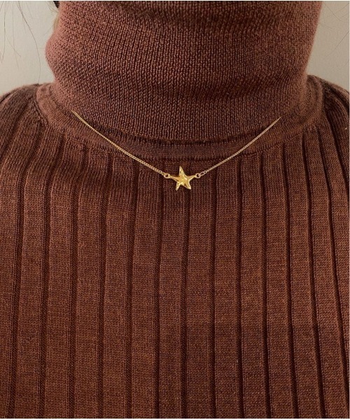 mou（モウ）の「スターシンプルミニネックレス（ネックレス・レディース・シルバー/ゴールド・FREE）」の2枚目の写真