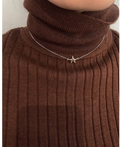 mou（モウ）の「スターシンプルミニネックレス（ネックレス・レディース・シルバー/ゴールド・FREE）」の3枚目の写真