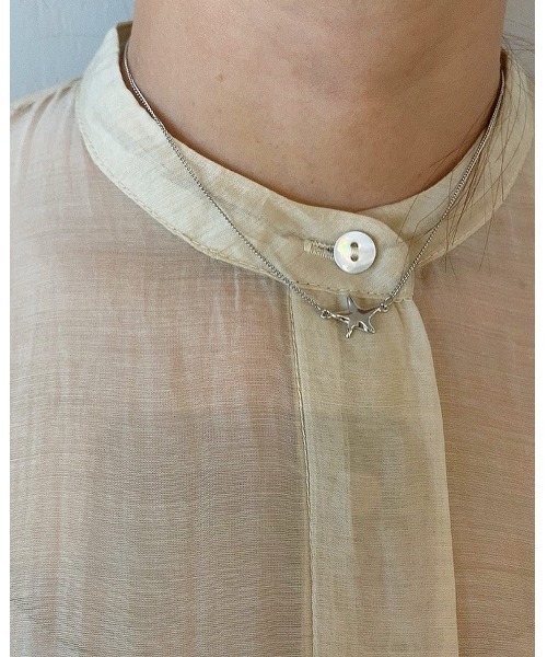 mou（モウ）の「スターシンプルミニネックレス（ネックレス・レディース・シルバー/ゴールド・FREE）」の4枚目の写真