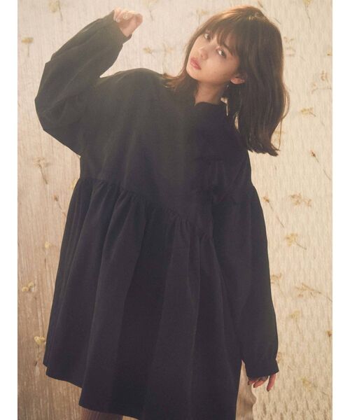 チャイナリボンルーズミニワンピース ワンピース Merry Jenny メリージェニー のファッション通販 Zozotown