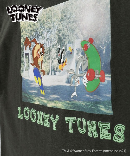 RADCHAP（ラッドチャップ）の「【LOONEY TUNES】スケボーグラフィック長袖Tシャツ（Tシャツ/カットソー・キッズ・チャコールグレー/オフホワイト・130cm/120cm/140cm/110cm/100cm）」の16枚目の写真
