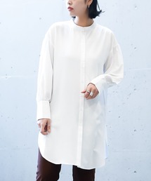 AS KNOW AS PINKY | ロングカフスロングシャツ(シャツ/ブラウス)