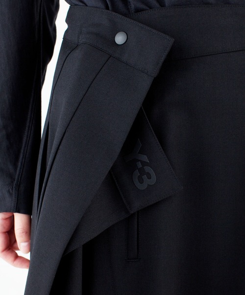 Y-3（ワイスリー）の「W CLASSIC REFINED WOOL STRETCH SKIRT