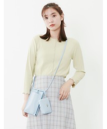 POU DOU DOU | トタンテレコ7分袖トップス(Tシャツ/カットソー)