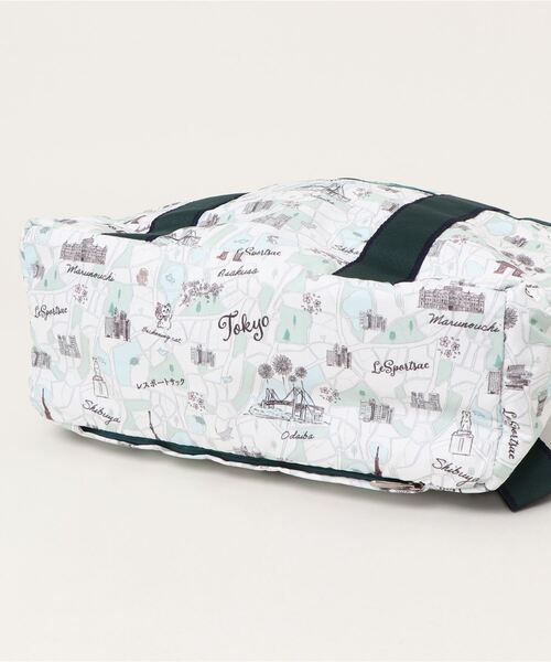 【レア】【日本限定】レスポートサック　東京マップ　2way ダブルトラブル　A4 LeSportsac（レスポートサック）の「【日本限定】DOUBLE TROUBLE