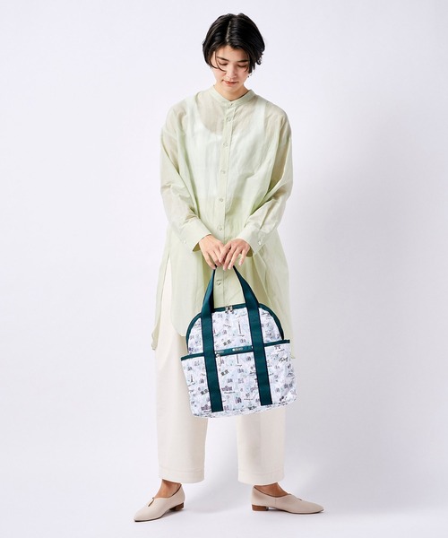 【レア】【日本限定】レスポートサック　東京マップ　2way ダブルトラブル　A4 LeSportsac（レスポートサック）の「【日本限定】DOUBLE TROUBLE