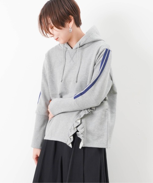 b4064【ルカレディラックルカ】レディース　パーカー　長袖　ジップアップ LUCA/LADY LUCK LUCA（ルカ/レディラックルカ）｜レディースの