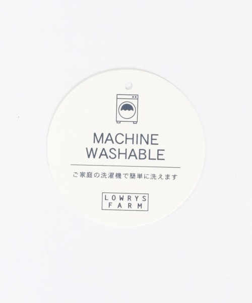 LOWRYS FARM（ローリーズファーム）の「ＢＩＧシルエットベスト　936776（ベスト・レディース・アイボリー/ブラック系その他/ブラウン・FREE）」の5枚目の写真