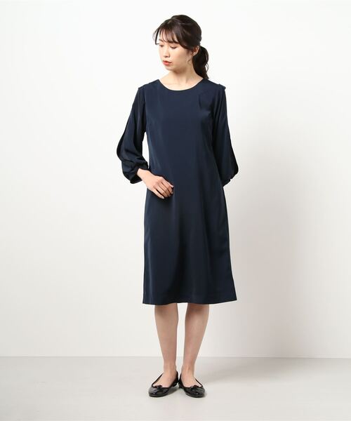 As 袖切替ワンピース ワンピース Yecca Yecca ワンピース ワンピース ドレス セール 21春夏 Vecca イェッカヴェッカ のファッション