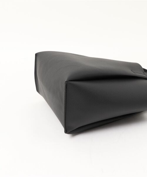 Lugnoncure（ルノンキュール）の「ポーチ付きトートバッグ（トートバッグ・レディース・オフホワイト/ブラック/ブルー/シルバー・ﾌﾘ-）」の11枚目の写真