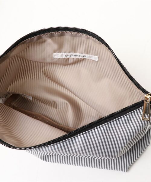 Lugnoncure（ルノンキュール）の「ポーチ付きトートバッグ（トートバッグ・レディース・オフホワイト/ブラック/ブルー/シルバー・ﾌﾘ-）」の14枚目の写真