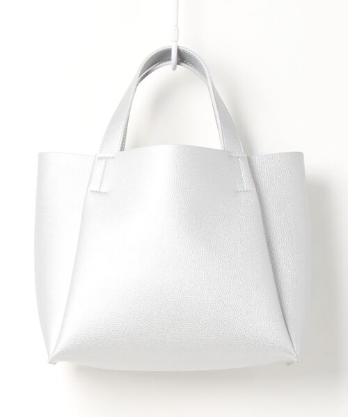 Lugnoncure（ルノンキュール）の「ポーチ付きトートバッグ（トートバッグ・レディース・オフホワイト/ブラック/ブルー/シルバー・ﾌﾘ-）」の8枚目の写真