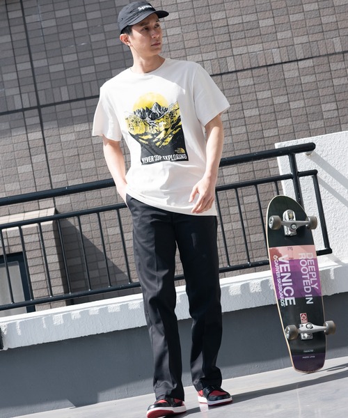 THE NORTH FACE(ザノースフェイス)の「THE NORTH FACE ナチュラルワンダーズTシャツ(Tシャツ/カットソー・メンズ・ホワイト・SMALL/MEDIUM/LARGE)」の8枚目の写真