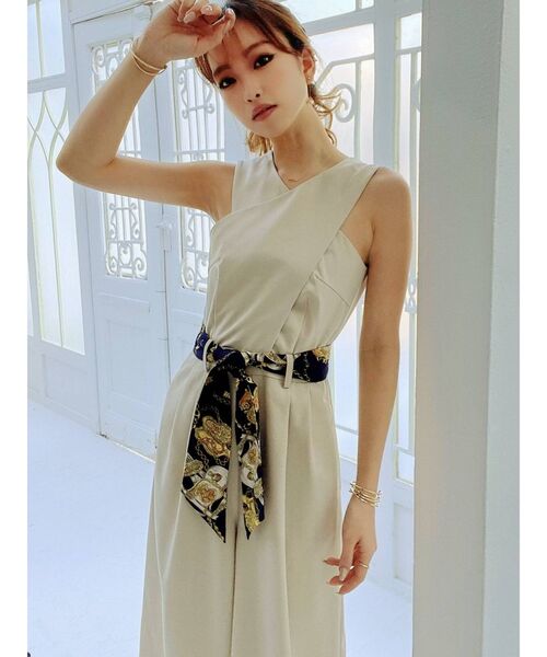 【麻・シルク】【1】DES PRES♡デプレ オールインワン レディース 麻・シルク】【1】DES PRES♡デプレ オールインワン レディース