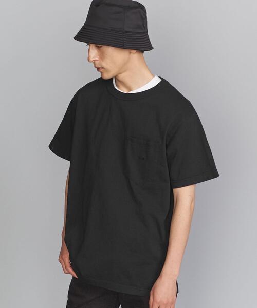 THE NORTH FACE PURPLE LABEL（ザ ノースフェイス パープルレーベル）の「＜THE NORTH FACE PURPLE LABEL （ザ ノースフェイス パープルレーベル）＞ 7OZ H/S POCKET TEE/Tシャツ □□（Tシャツ/カットソー・メンズ・オリーブ/オフホワイト/ブラック・LARGE/X-LARGE/MEDIUM）」の2枚目の写真
